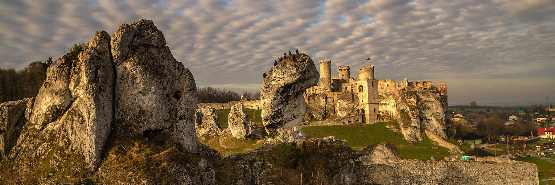 Ogrodzieniec Castle in Poland